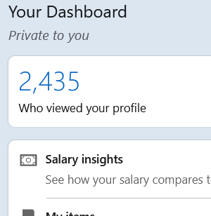 LinkedIn Premium- Who Viewed My Profile